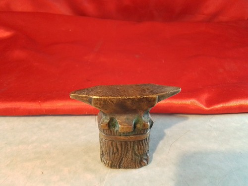 Antiker kleiner bronze amboss - antiker,