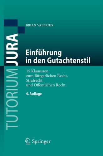 Valerius einfhrung in den - -,