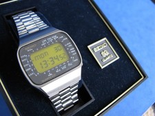 SEIKO Quartz LCD World Time