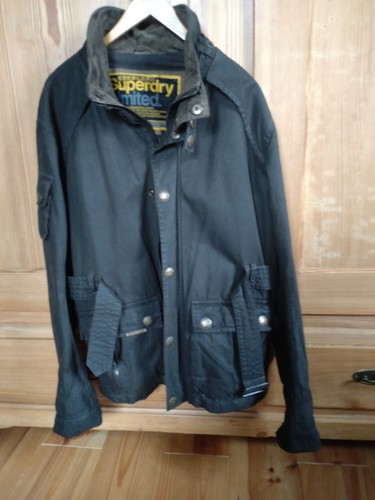 Wachsjacke schwarz braun - wachsjacke, schwarz/braun