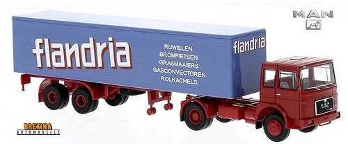 Man kastenwagen auflieger - man, +