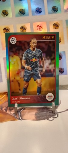 Xavi simons topps merlin - /75,