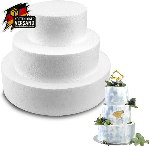 Styropor torte stöckig - styropor, set