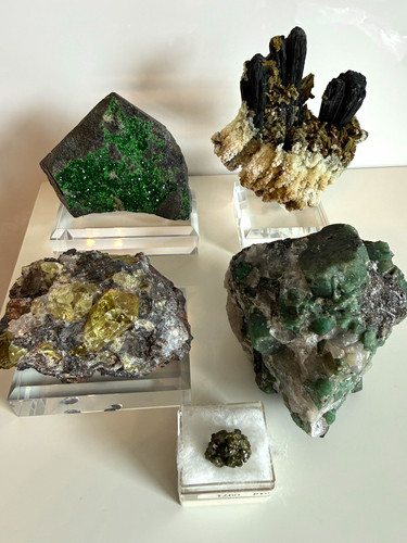 Mineraliensammlung top vitrine - top,