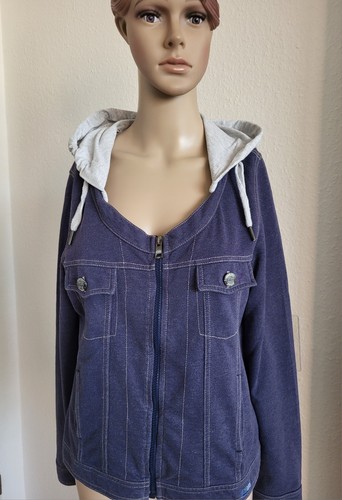 Cecil jeansjacke mit kapuze - mit,