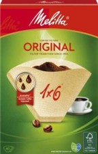 Melitta filtertüten 1x6 - filtertüten, 40