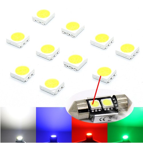 Smd led 5050 - chip, kalt