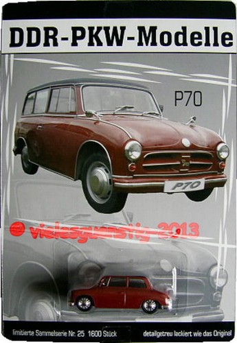 Ddr pkw modell p70 - ddr-pkw, nr.