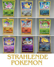Pokemon Karten: Shiny / Strahlendes Glurak Turtok Bisaflor Simsala etc.  - D