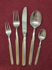 WMF Onda Gold Cromargan Besteck 5 teilig mehrere Sets vorhanden Note 2