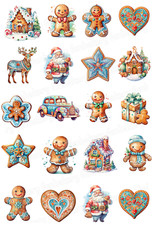 Weihnachten Tortenbild Deko