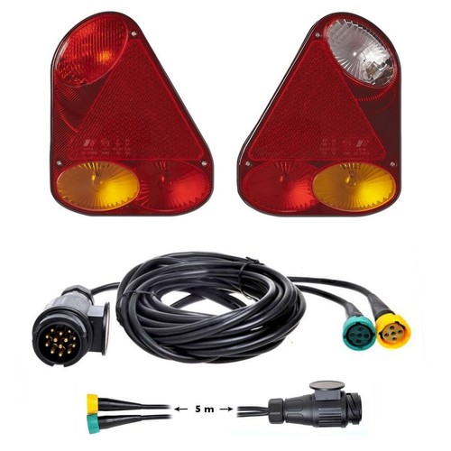 Rückleuchten set anhänger - set, 13