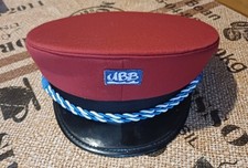 UBB rote Schirmmütze der Usedomer Bäderbahn