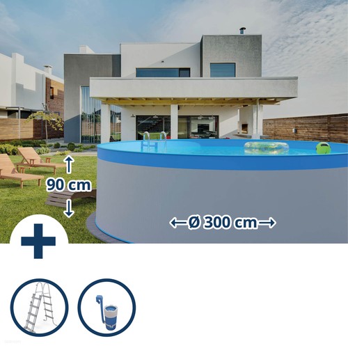 Stahlwandpool set - stahlwandpool,