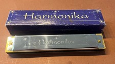 Alte Harmonika 16cm im Papp