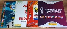 Panini Sticker Alben - FIFA WM 2006/WM 2010/WM 2022/UEFA EURO 2008 (nicht komp.)