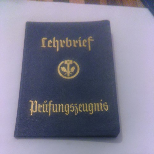 Lehrbrief prüfungszeugnis - lehrbrief,