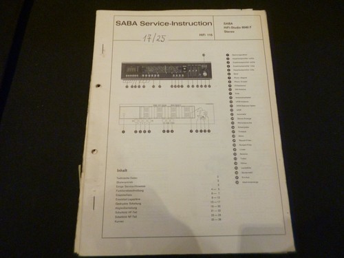 Original service manual - original,