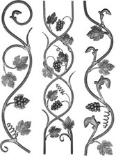 Rosette schmiedeeisen - rosette,