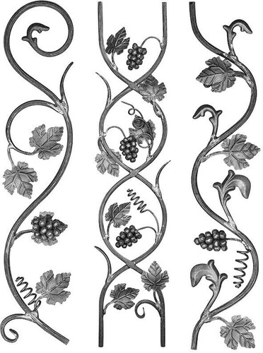 Rosette schmiedeeisen - rosette,