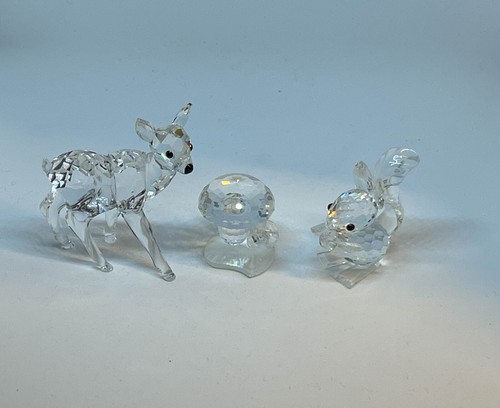 Swarovski figuren reh pilz - swarovski, figuren: