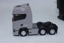 Herpa 307543 Scania grau  CS 20 HD 6x2 Zugmaschine   1:87 NEU + OVP