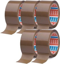 5 Rollen TESA Packband 64014  Klebeband Paketband braun 50mm x 66 m