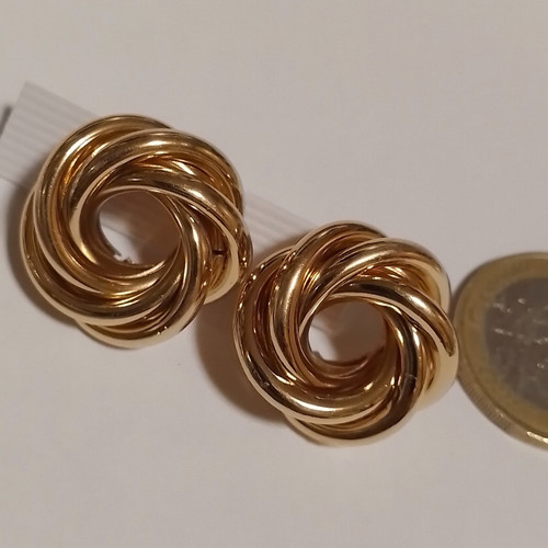 Ohrstecker goldfarben - ohrstecker,