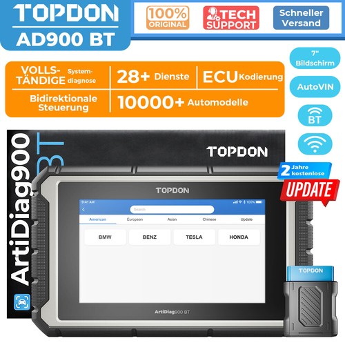 2026 topdon artidiag900 kfz - artidiag900, bt