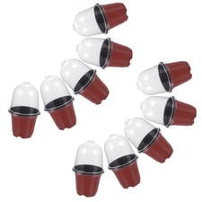  10 Sets Anzuchttopfe Pflanztopf Aus Kunststoff Plastiksamlingtöpfe