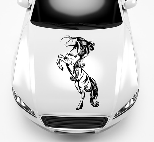Autoaufkleber märchen pferd - autoaufkleber,