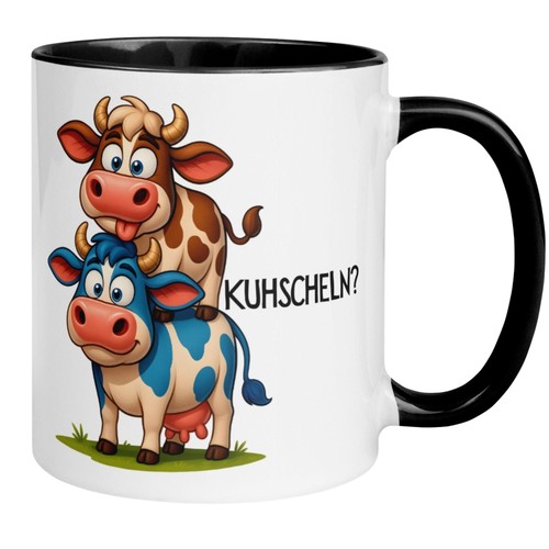 Tasse kuh kuhscheln - kuh, „kuhscheln?“