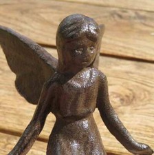 Fee Elfe Gusseisen Garten Deko