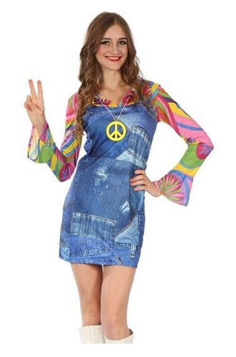 Damen kostüm hippie - kostüm, "hippie"