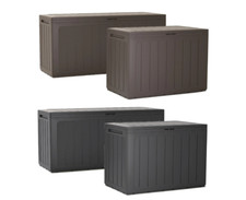 Gartenbox Auflagenbox Kunststoff Kissenbox Gerätetruhe Kiste Gartentruhe Box Neu