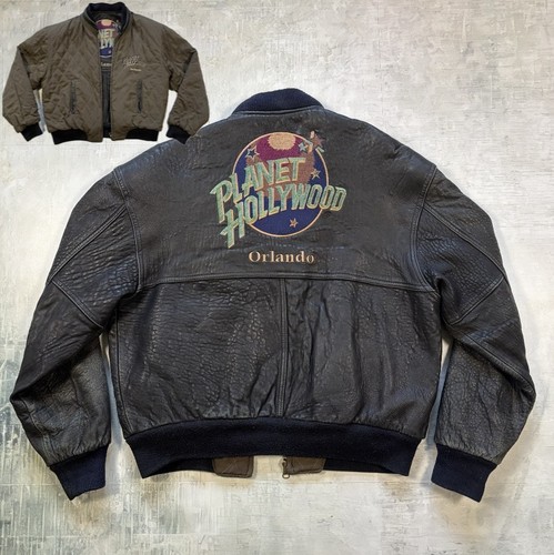 Planet hollywood lederjacke - hollywood, m