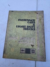 Chevrolet Light Duty Trucks &