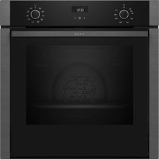 Neff B3ACE2AG3 N50 A+ Einbaubackofen, 59,4 cm breit, 71 L, 7 Heizarten, Drehwähl