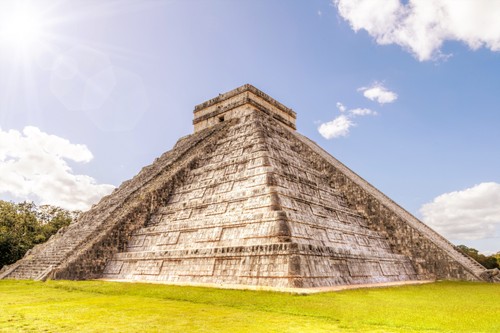 Wandbild berühmte pyramide - wandbild:,
