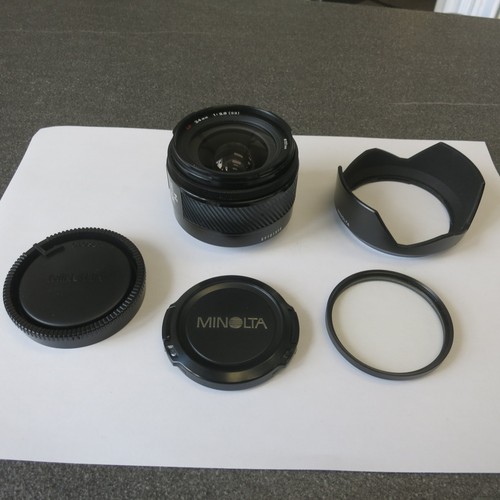 Minolta 24mm 8 objektiv - 24mm,