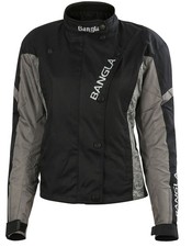 Damen Motorradjacke Schwarz