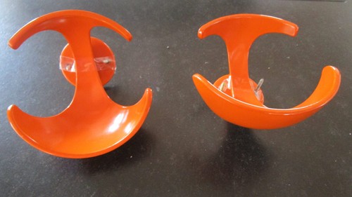 Vintage garderobenhaken - 2x,