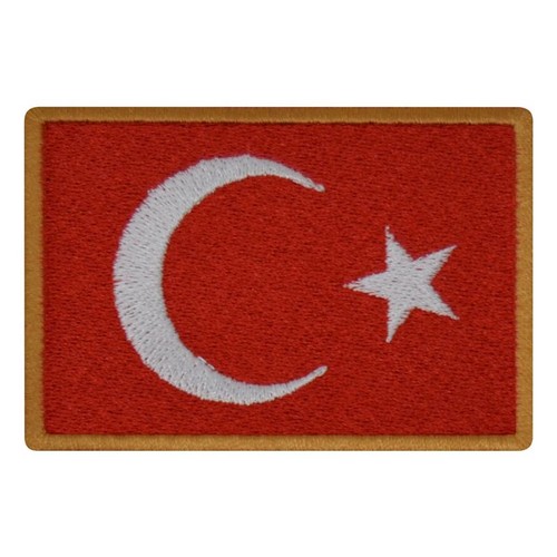 Aufnäher türkei fahne - fahne, x