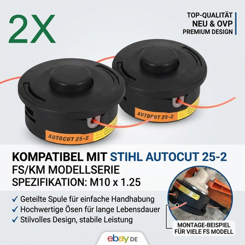 Mähkopf fadenkopf autocut - 2x,