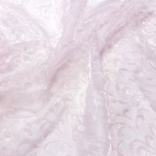 Organza Stoff Hellrosa Glitzer