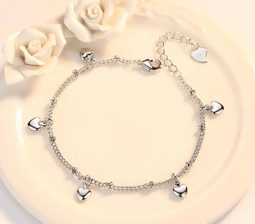 Armband armkette herzen 925 - armkette,