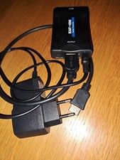 SCART an HDMI Adapter, Netzteil und Kabel inclusive