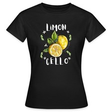 Limoncello La Dolce Vita Zitronen Aquarell Look Frauen T-Shirt