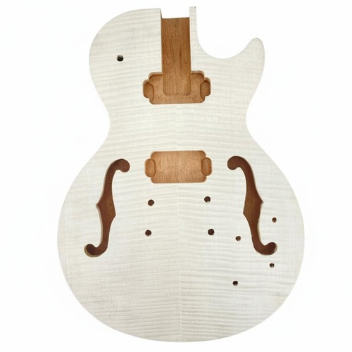Unlackierter gitarrenkorpus - unlackierter, e-gitarrenkorpus