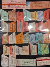 1 Konvolut alter Kino-Eintrittskarten aus Deutschland